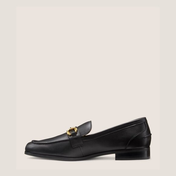 Stuart Weitzman Owen Buckle Loafer in Black Leather – Size 8.5 (NWT) - Picture 4 of 9